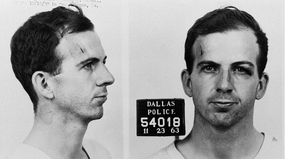 Lee Harvey Oswald, assassino do presidente John F. Kennedy — Foto: Reprodução
