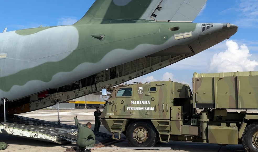 Plataforma Lançadora Multipla Universal (LMU) — Foto: Divulgação