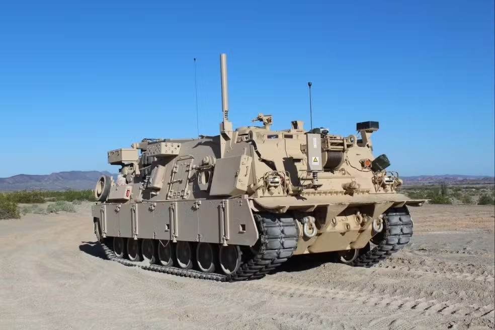 Blindado modelo M88 do Exército dos Estados Unidos — Foto: US Army