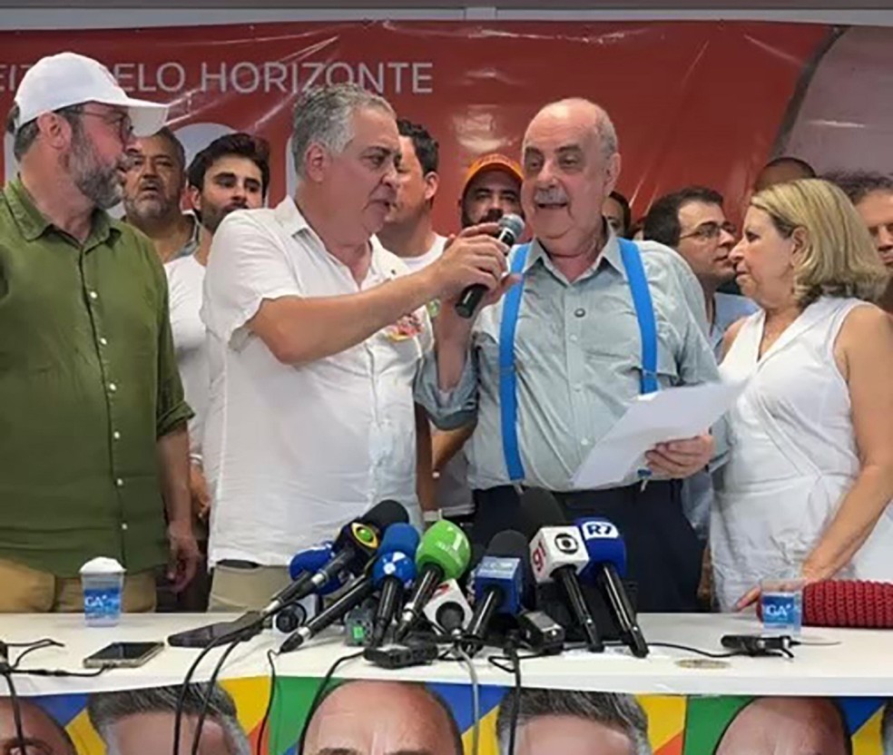 Muito obrigado, Belo Horizonte! Fuad prefeito — Foto: reprodução