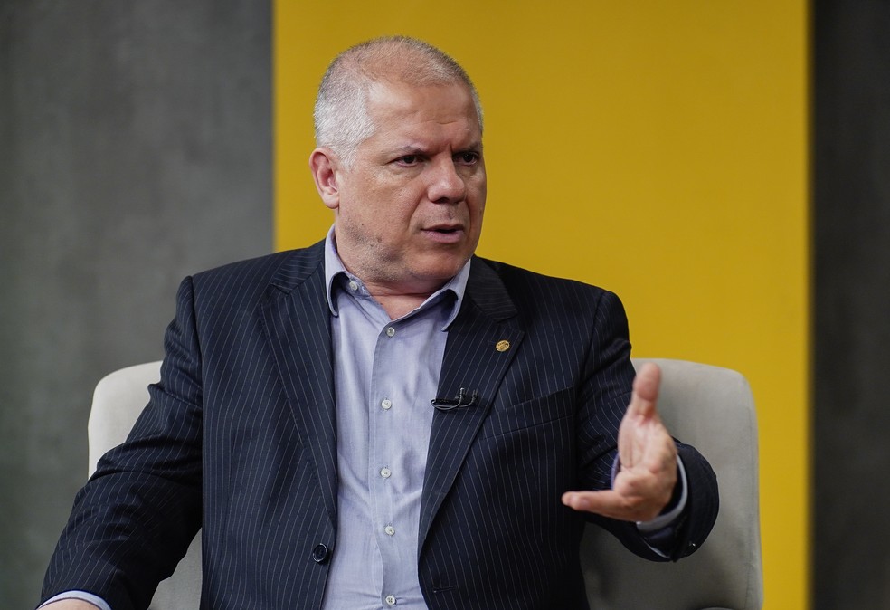 Alessandro Stefanutto, presidente do INSS — Foto: Rafa Neddermeyer/Agência Brasil