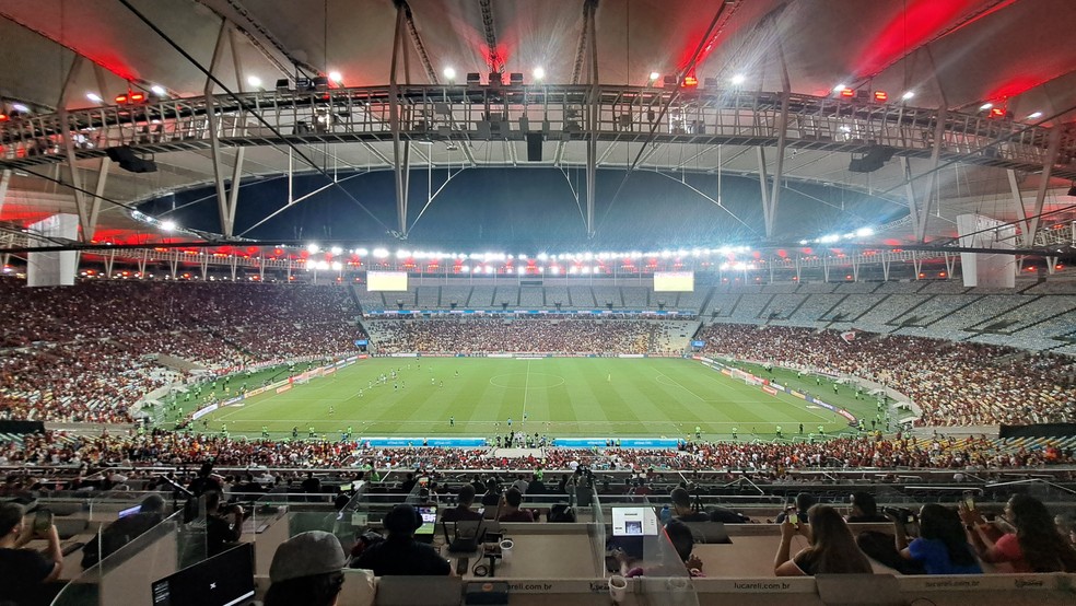 Público do jogo entre Flamengo e Juventude — Foto: Davi Ferreira