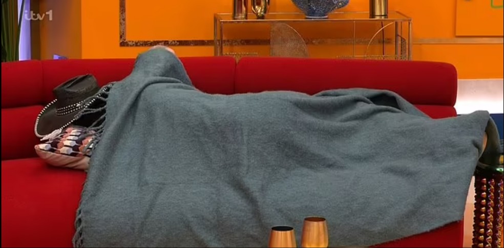 Mickey Rourke no Celebrity Big Brother — Foto: ITV/Reprodução