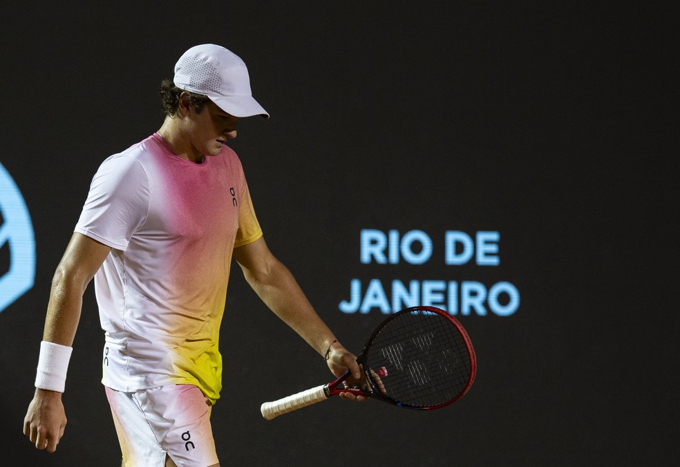 ESP Rio de Janeiro (RJ) 18/02/2024 - Rio Open 2025 - Jogo entre João Fonseca x Alexandre Müller. — Foto: Alexandre Cassiano