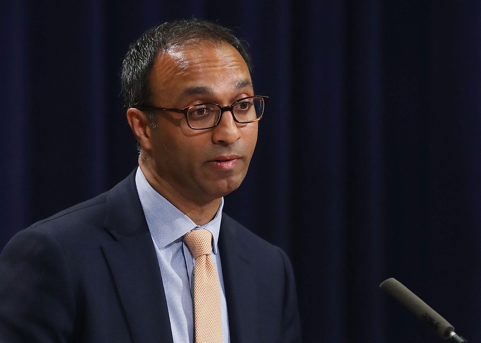 Juiz Distrital dos EUA Amit Mehta, à frente do julgamento do Google — Foto: Bloomberg