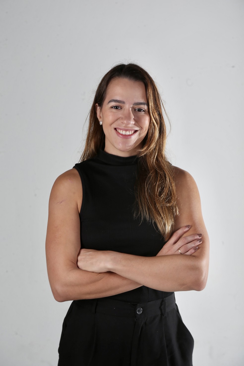 A atleta olímpica Giullia Penalber já participou do Intercolegial — Foto: Marco Sobral