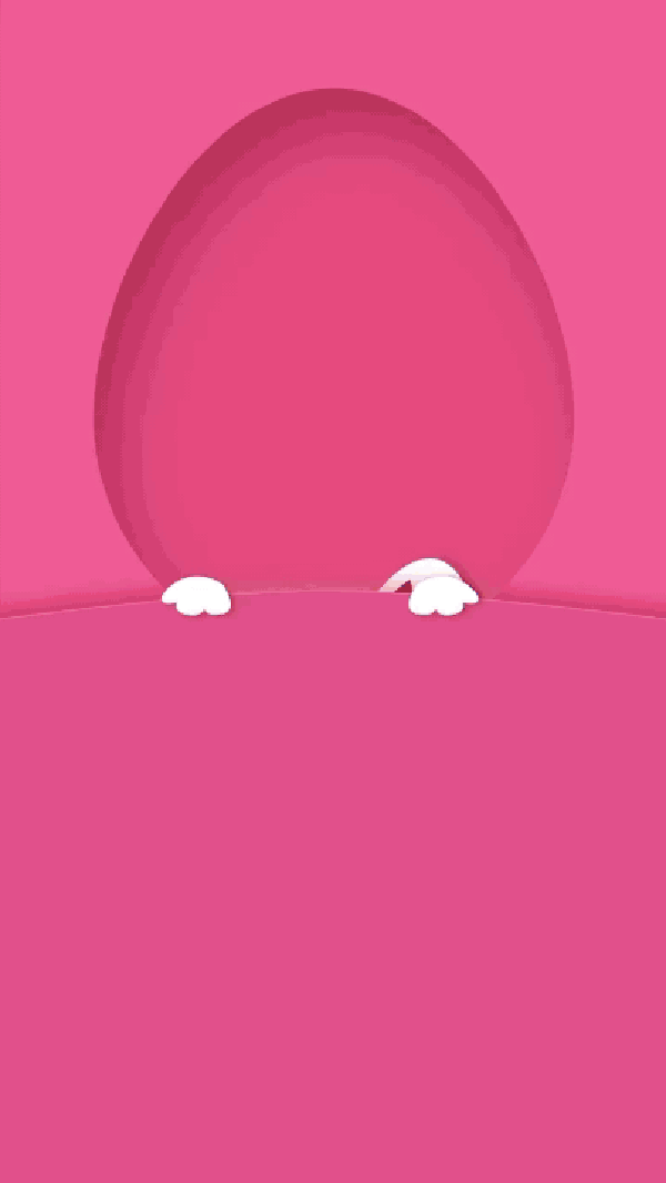 Coelhinhos animados e chocolates dançantes dominam os grupos de WhatsApp nesta Páscoa. — Foto: Reprodução