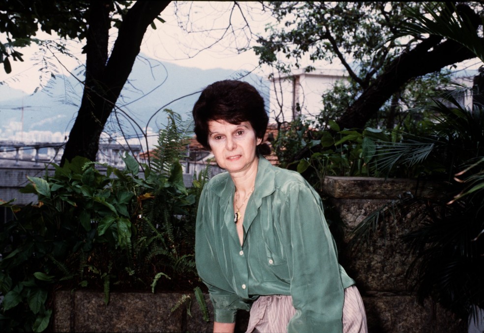 Janete Clair em 1982 — Foto: Adir Mera / Agência O Globo