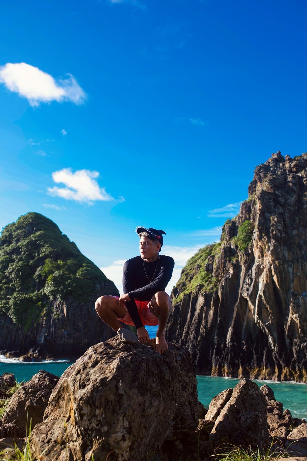 Influenciador Leo Neiff se surpreendeu com os preços em Fernando de Noronha — Foto: Divulgação