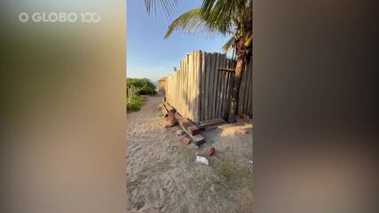 Ambientalistas denunciam ocupação irregular na orla da Barra da Tijuca