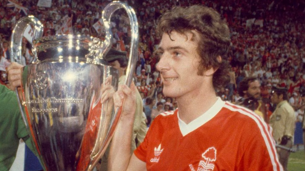 Nottingham Forest conquista título europeu em 1979 — Foto: Arquivo/UEFA
