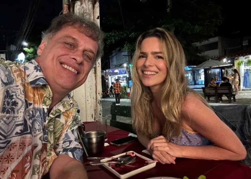 Guilherme Fontes e a namorada, Viviane Sarahyba — Foto: Reprodução / Instagram