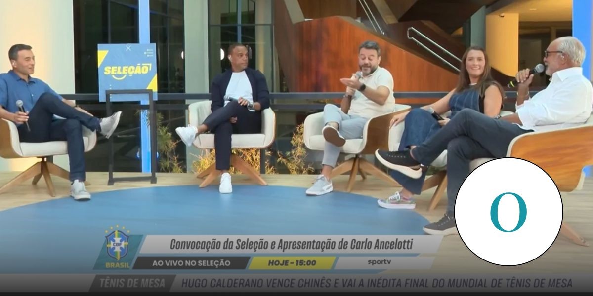 Nota 0: letreiro do Sportv com notícia velha