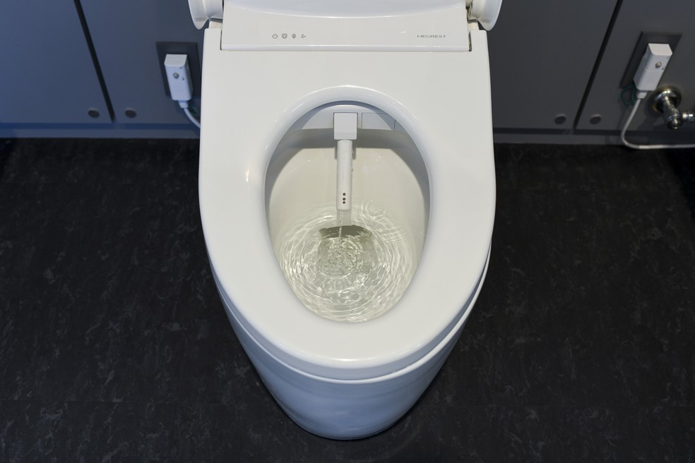 Após décadas de resistência, banheiros high-tech japoneses conquistam consumidores nos EUA e impulsionam as vendas da Toto — Foto: Noriko Hayashi/The New York Times
