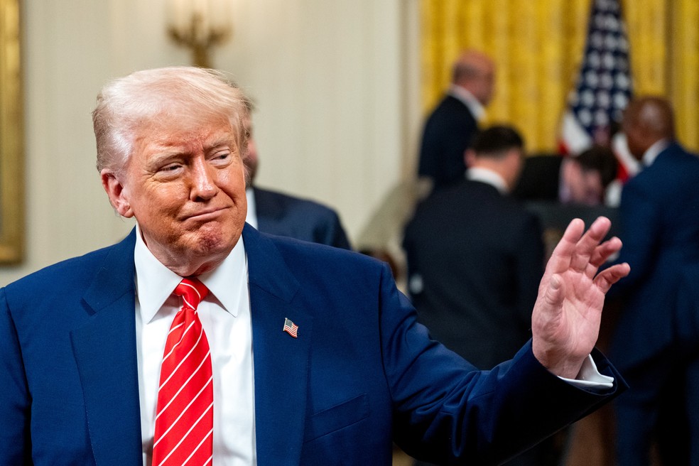 Trump quer aumentar imposto para quem ganha acima de US$ 2,5 milhões — Foto: Bloomberg