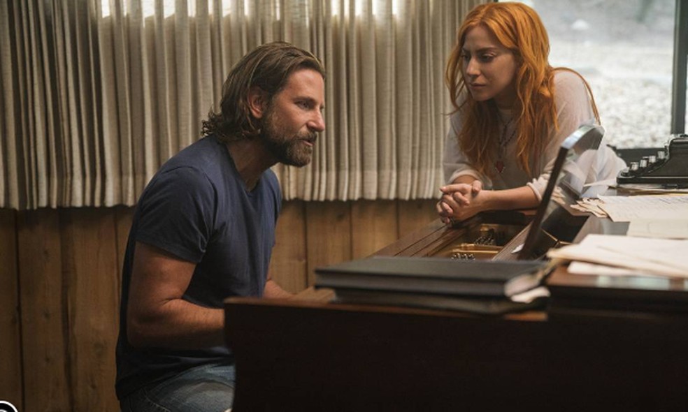 Bradley Cooper e Lady Gaga em 'Nasce uma estrela' — Foto: Divulgação/Neal Preston