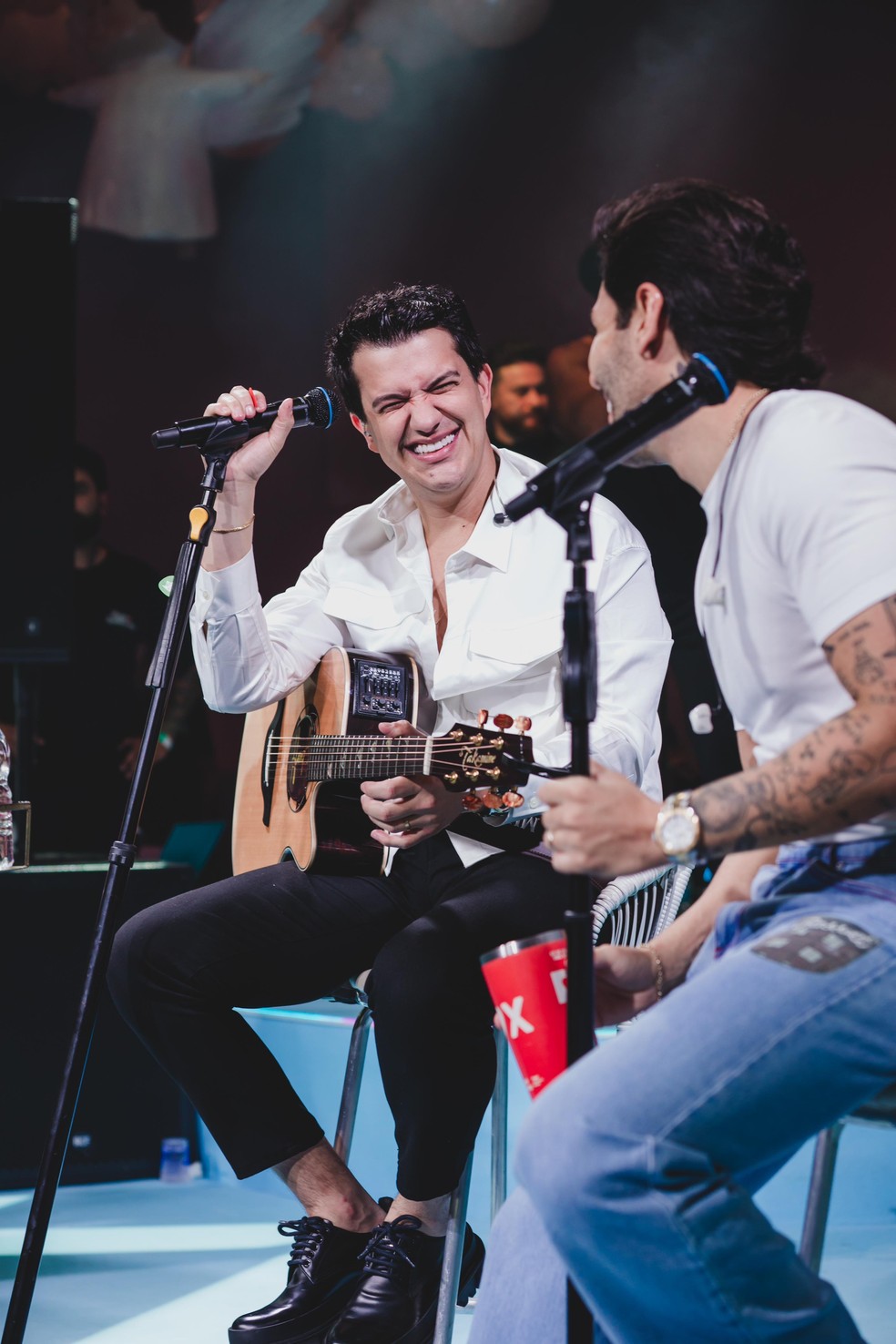 Dupla Hugo & Guilherme faz show animado no 'Céu da Maria Alice' — Foto: Divulgação