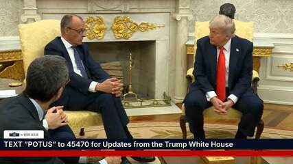 Chanceler alemão pede que Trump ajude a pressionar a Rússia