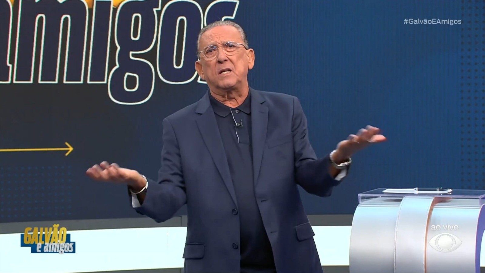 Programa de Galvão Bueno perde audiência na Band