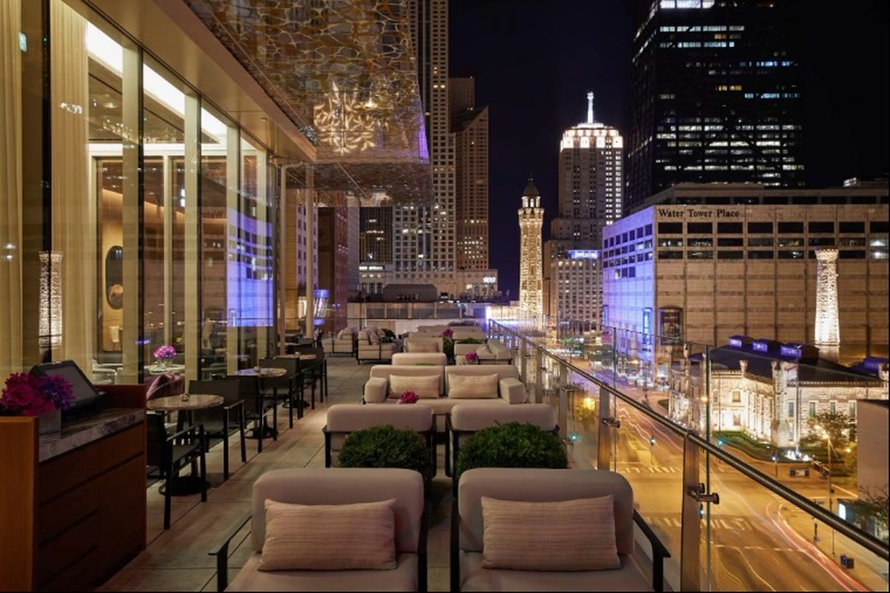 O The Peninsula Chicago é o hotel mais bem classificado dos EUA — Foto: Neil Burger/The Peninsula