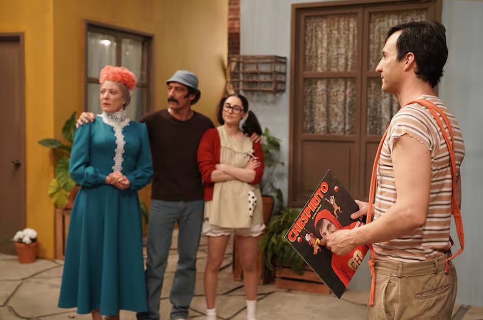 Cena de 'Chespirito: Sem querer querendo', da HBO Max — Foto: Divulgação