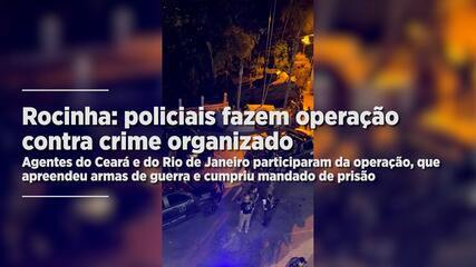 Rocinha: imagens da operação do último sábado(31) contra crime organizado
