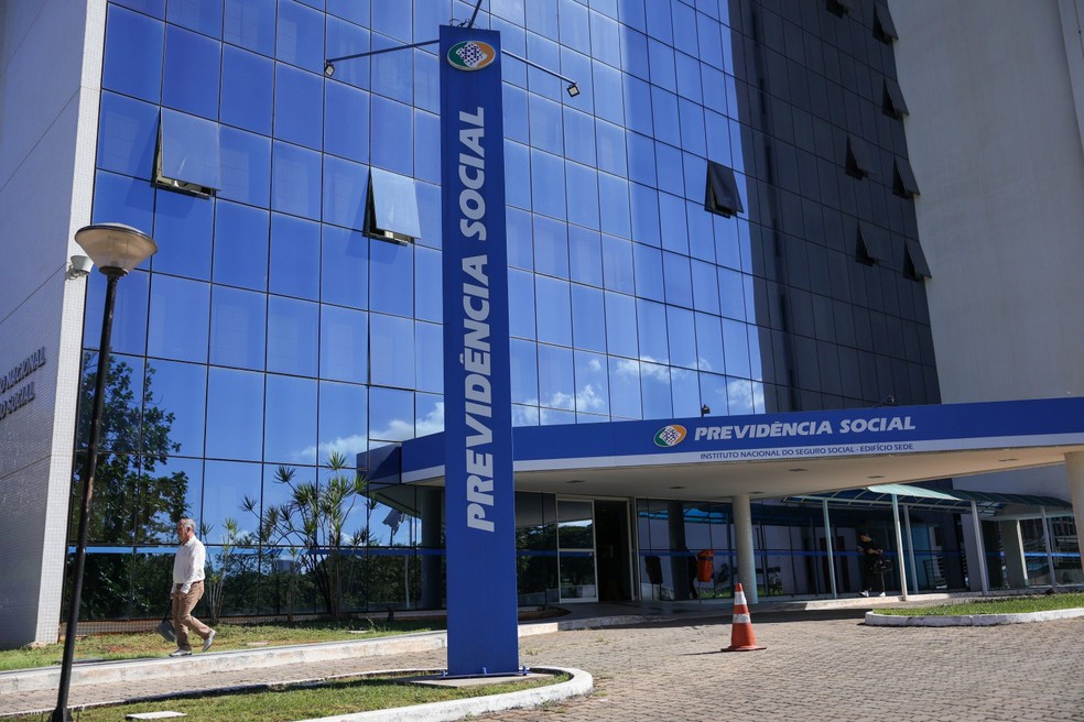 A sede do INSS em Brasília — Foto: Fabio Rodrigues-Pozzebom/ Agência Brasil