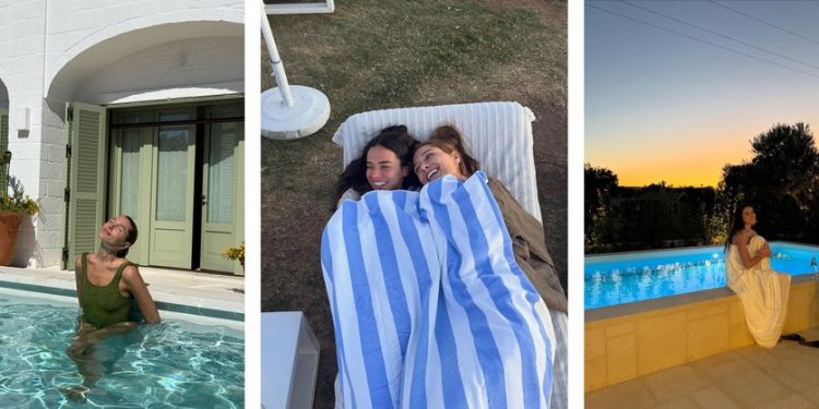 Hotel de luxo na Itália conquista Sasha Meneghel e Bruna Marquezine em viagem exclusiva — Foto: Reprodução Instagram