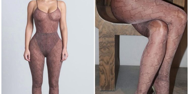 Celulite: o método curioso de Kim Kardashian para testar roupas chama atenção — Foto: Reprodução Instagram