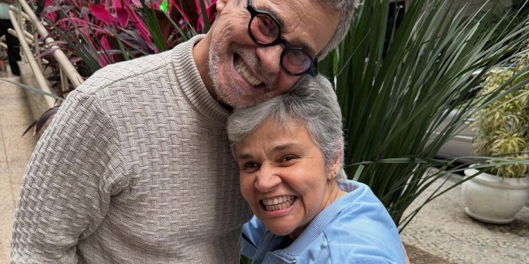 Carlinhos de Jesus e Claudia Rodrigues — Foto: Reprodução/Instagram