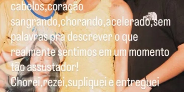 Filho de Mileide Mihaile e Wesley Safadão passou por cirurgia de emergência para retirada de tumor — Foto: Reprodução Instagram