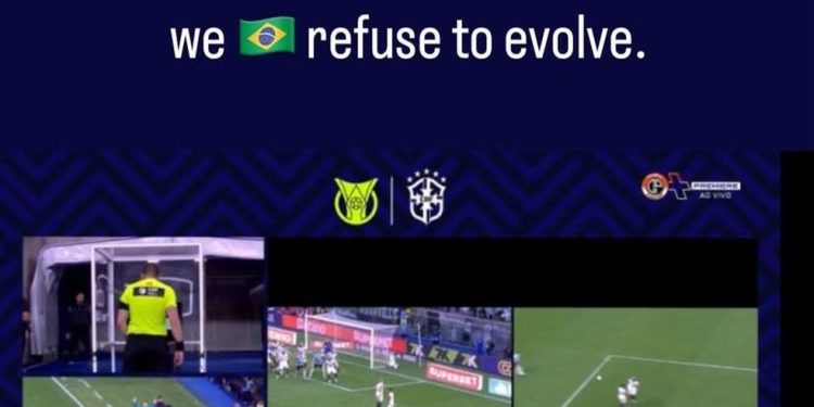 John Textor detona arbitragem em empate do Botafogo com o Grêmio — Foto: Reprodução