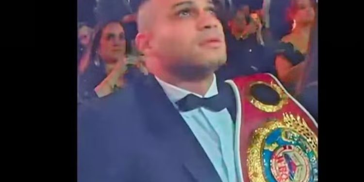 Filho de Popó parabenizou o irmão por ter nocauteado Wanderlei Silva — Foto: Reprodução/Redes sociais