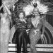 As atrizes Berta Loran e Jane Di Castro no espetáculo “Loucura gay”, em 1983 — Foto: Augusto Yunes