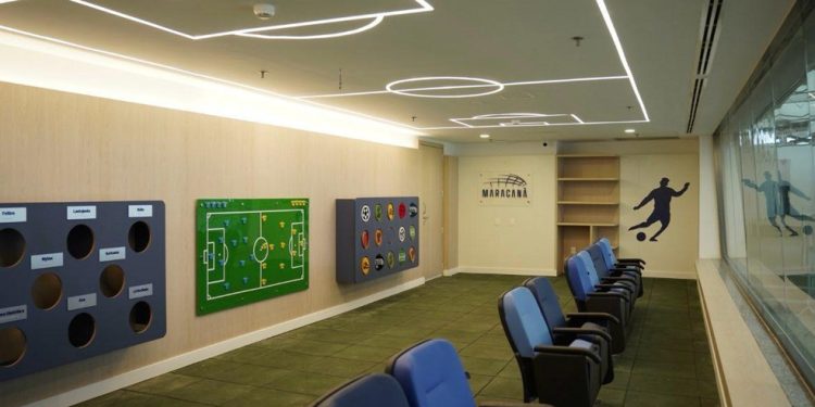 Salas sensoriais do Maracanã são inauguradas no clássico entre Fluminense e Botafogo — Foto: Divulgação