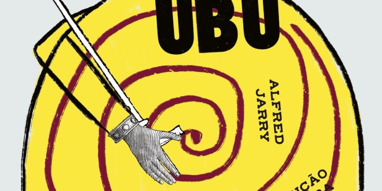 Capa da nova edição de "Ubu Rei", da José Olympio, com tradução de Ferreira Gullar — Foto: Divulgação
