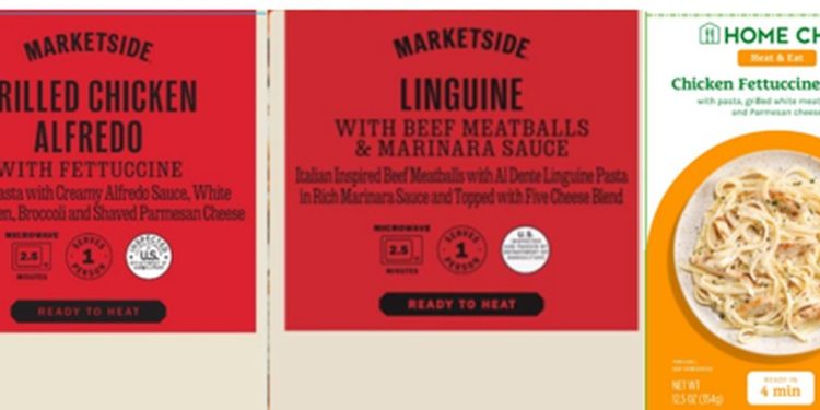 Refeições prontas foram contaminadas com a bactéria Listeria monocytogenes — Foto: SDA Food Safety and Inspection Service/Reprodução