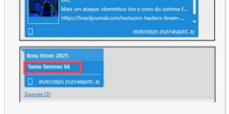 Diálogos recuperados pela PF mostram discussão sobre como lavar recursos e desejo de ficar 'famoso' — Foto: Reprodução