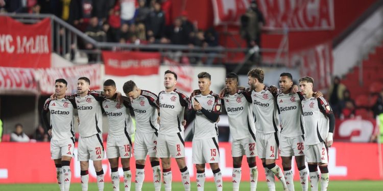 Flamengo vai às semifinais da Libertadores após eliminar Estudiantes nos pênaltis — Foto: Gilvan de Souza/Flamengo