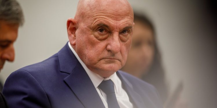 Ex-ministro do GSI de Lula, Gonçalves Dias — Foto: Brenno Carvalho