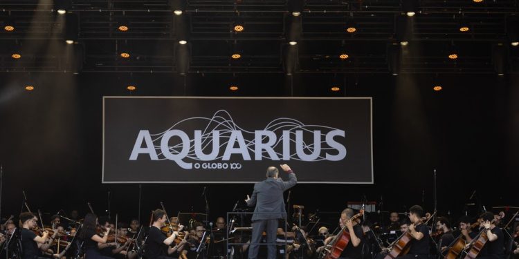 Edição do Projeto Aquarius no Parque do Ibirapuera, em São Paulo, em 2024 — Foto: Maria Isabel Oliveira/ Agência O GLOBO