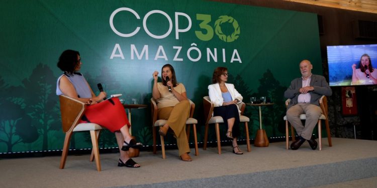 Seminário debateu como aumentar a resiliência dos mais vulneráveis — Foto: Fabiano Rocha