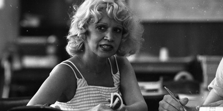 Claudette Soares em 1977 — Foto: Marcio Arruda