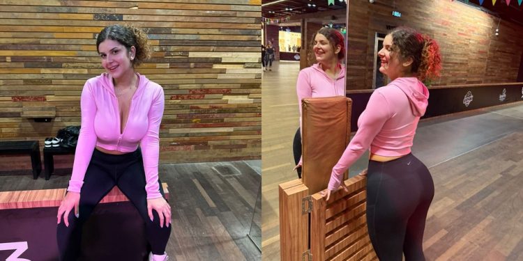 Alê Gaúcha descreve coreorgasmo em aula de pilates — Foto: Divulgação | CO - Assessoria