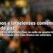 Palestinos e israelenses comemoram acordo de paz