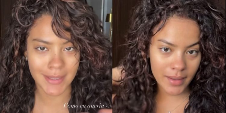 Bella Campos revela frustração com cabelo e especialista explica o que pode influenciar o resultado — Foto: Reprodução Instagram