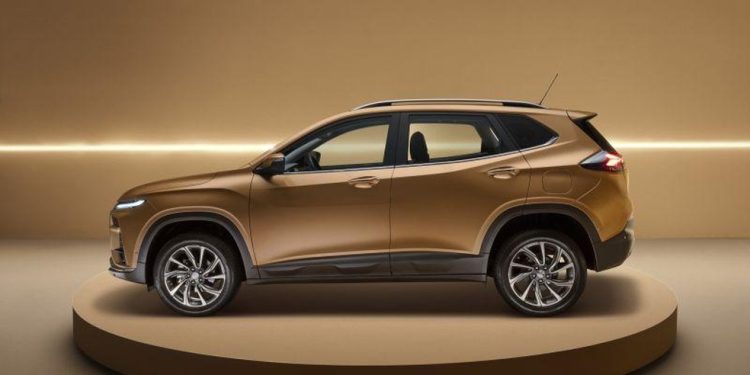 Chevrolet do Brasil apresentou uma edição especial e simbólica do Tracker — Foto: Divulgação