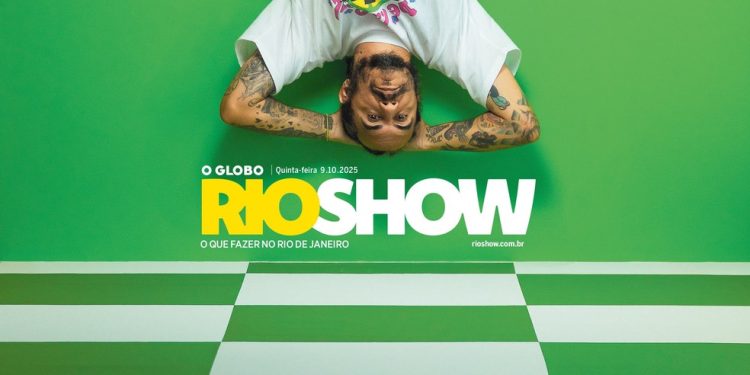 Capa da edição desta quinta, 9 de outubro, do caderno Rio Show — Foto: Foto: Leo Martins/Agência O Globo