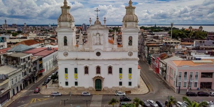 A Catedral Metropolitana de Belém, primeira igreja construída na Região Norte do Brasil — Foto: Rafa Neddermeyer/Cop30 Amazônia
