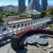 João Gomes nos Arcos da Lapa: um megapalco está sendo montado num dos cartões-postais cariocas, localizado na região central da cidade — Foto: Marcelo Theobald